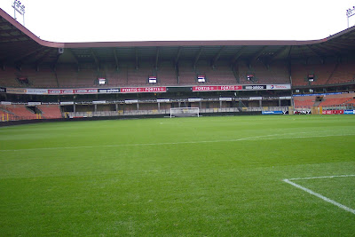 Grounds for concern...: Anderlecht; Brussels, Belgium.
